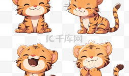 老虎漫画,描绘动物世界的奇幻画卷